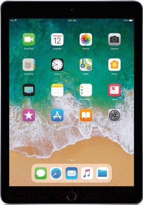 Планшет Apple iPad 2018 128GB Wi-Fi / MR7J2 (серый космос)