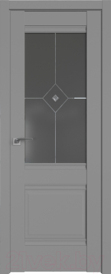 

Дверь межкомнатная ProfilDoors, Классика 2U 60x200