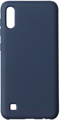 Чехол-накладка Volare Rosso Suede для Galaxy A10 2019 (синий)