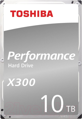 Жесткий диск Toshiba X300 10TB (HDWR11AUZSVA)