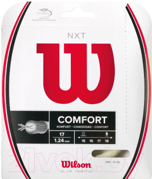 Струна для теннисной ракетки Wilson NXT 17 / WRZ942900