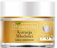 Крем для лица Bielenda Youth Therapy восстанавливающий против морщин 70+ день/ночь (50мл) - 