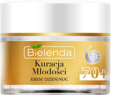 Изображение товара Крем для лица Bielenda Youth Therapy восстанавливающий против морщин 70+ день/ночь (50мл)