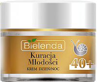 Крем для лица Bielenda Youth Therapy увлажняющий против морщин 40+ день/ночь (50мл) - 