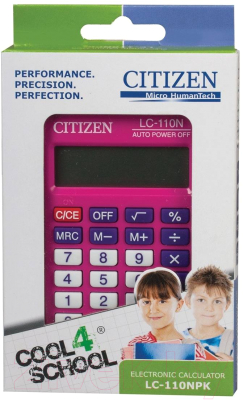 Калькулятор Citizen LC-110NRPK