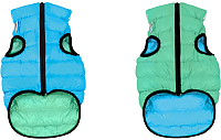 Куртка для животных AiryVest Lumi 2144 (XS, салатовый/голубой) - 
