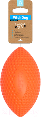Игрушка для собак Collar PitchDog Sportball 62414 (оранжевый)