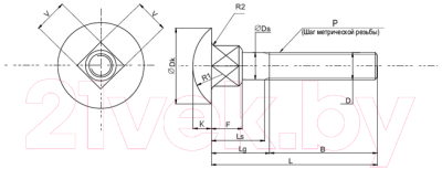 Болт ЕКТ CV501020 (150шт)