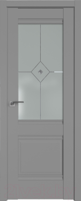 

Дверь межкомнатная ProfilDoors, Классика 2U 60x200