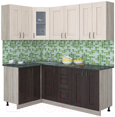 

Готовая кухня Интерлиния, Мила Хольц 12x20
