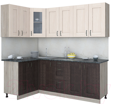 

Готовая кухня Интерлиния, Мила Хольц 12x22