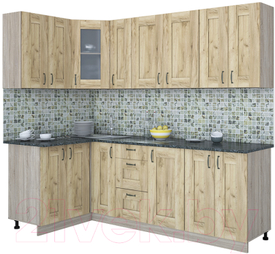

Готовая кухня Интерлиния, Мила Хольц 12x23