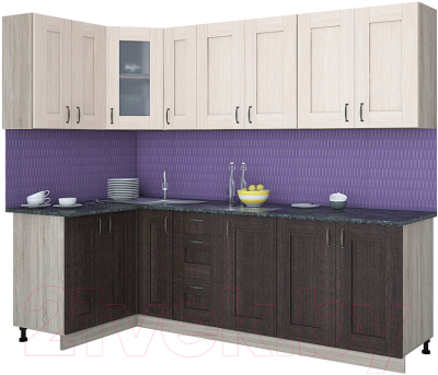 

Готовая кухня Интерлиния, Мила Хольц 12x25