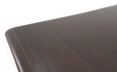 Обеденный стол Аврора Кабриоль 120x80 (тон 7/орех темный)