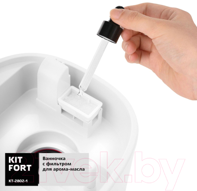 Ультразвуковой увлажнитель воздуха Kitfort KT-2802-1 (белый)
