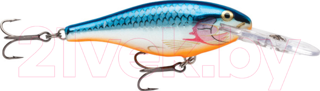 Воблер Rapala Shad Rap / SR09-SB