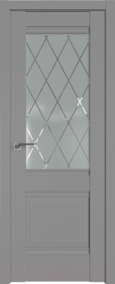 

Дверь межкомнатная ProfilDoors, Классика 2U 60x200