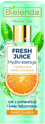 Эссенция для лица Bielenda Fresh Juice увлажняющая гидроэссенция апельсин (110мл)