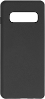 Чехол-накладка Volare Rosso Soft Suede для Galaxy S10+ (черный) - 
