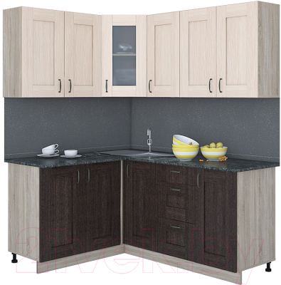 

Готовая кухня Интерлиния, Мила Хольц 14x18