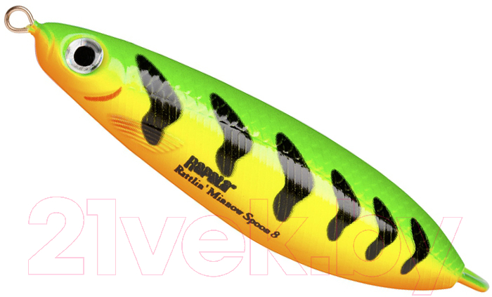 Блесна Rapala Rattlin Minnow Spoon / RMSR08-FT