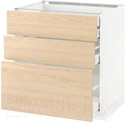 

Шкаф-стол кухонный Ikea, Метод/Максимера 292.187.77