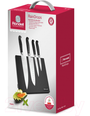 Набор ножей Rondell RainDrops RD-1131