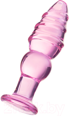 Пробка интимная Sexus Glass / 912230 (розовый)