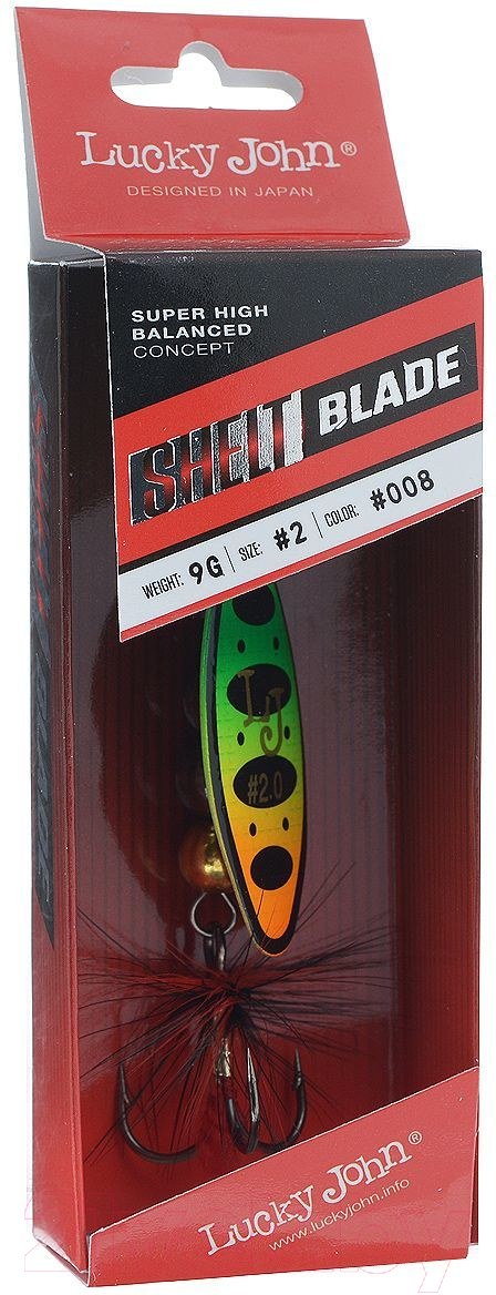 Блесна Lucky John Shelt Blade / LJSB02-008 — фото 4