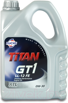 

Моторное масло Fuchs, Titan GT1 LL12 FE 0W30 / 601426452