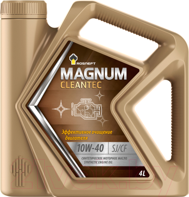 Моторное масло Роснефть Magnum Cleantec 10W40 (4л)