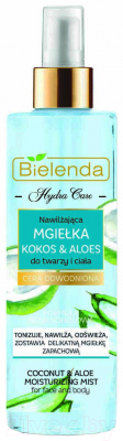 Спрей для лица Bielenda Hydra Care увлажняющий кокос и алоэ (200мл)