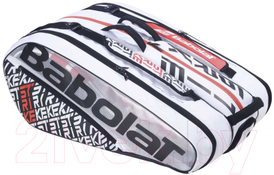 Спортивная сумка Babolat Rh X 12 Pure Strike / 751201-149 (белый/красный)