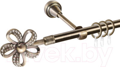 

Карниз для штор АС ФОРОС, Grace D16Г + наконечники Ромилда