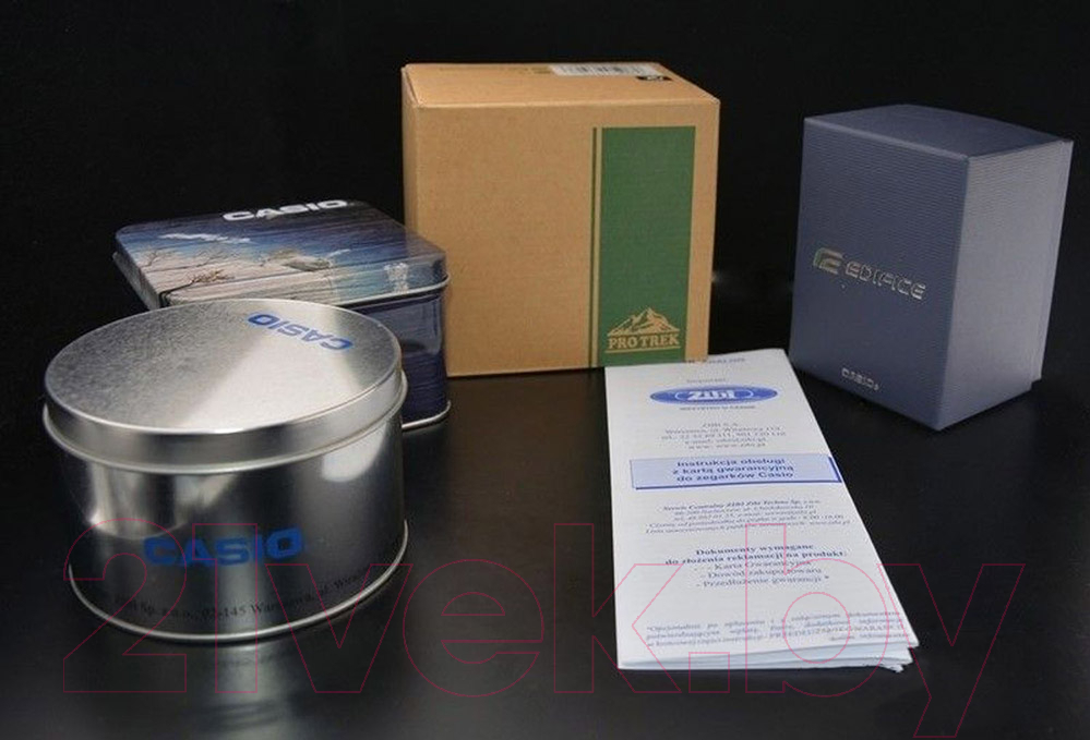 Часы наручные мужские Casio EFR-S567D-2AVUEF — фото 6
