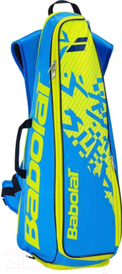 Рюкзак для бадминтона Babolat Backracq 8 / 757004-325 (синий/лимонно-желтый)