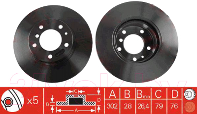 Тормозные колодки TRW DF2558