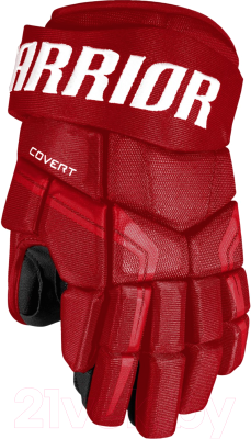 Перчатки хоккейные Warrior QRE4 / Q4G-RD13 (красный)
