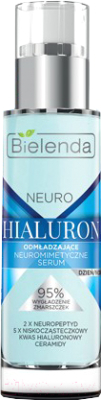 Сыворотка для лица Bielenda Neuro Hialuron пептидная день/ночь (30мл)