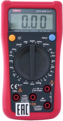

Мультиметр цифровой UNI-T, ZEN-MM10-3