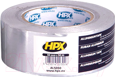Скотч алюминиевый HPX AL5050
