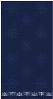 Полотенце Aquarelle Снежинки 50x90 (темно-синий) - 