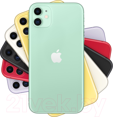 Смартфон Apple iPhone 11 128GB / MWM62 (зеленый)