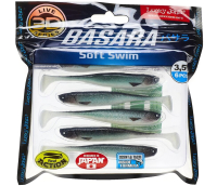 Мягкая приманка Lucky John Pro Series 3D Basara Soft Swim / 140403-PG07 (6шт) - 