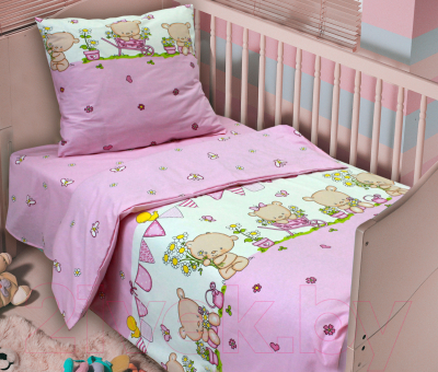 Комплект постельный для малышей Блакiт 2828/4530(01)