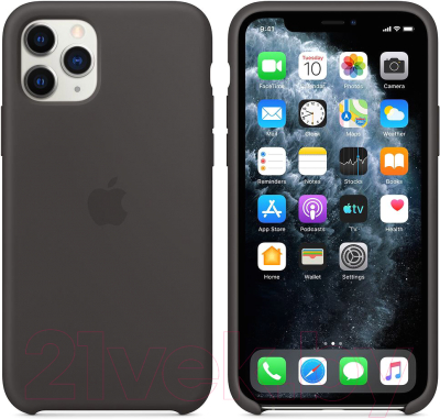 Чехол-накладка Apple Silicone Case для iPhone 11 Pro Black / MWYN2