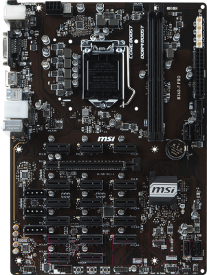 

Материнская плата MSI, B360-F Pro