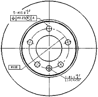 Тормозной диск Patron PBD2805 - 
