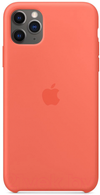 Чехол-накладка Apple Silicone Case для iPhone 11 Pro Max Clementine (Orange) / MX022