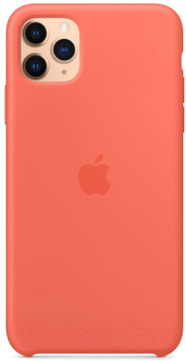 Чехол-накладка Apple Silicone Case для iPhone 11 Pro Max Clementine (Orange) / MX022
